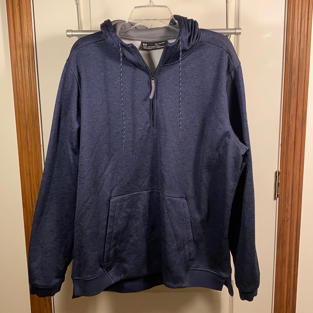 Men’s under armor half zip hoodie